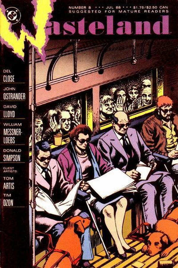 Wasteland (1987) #8 cover