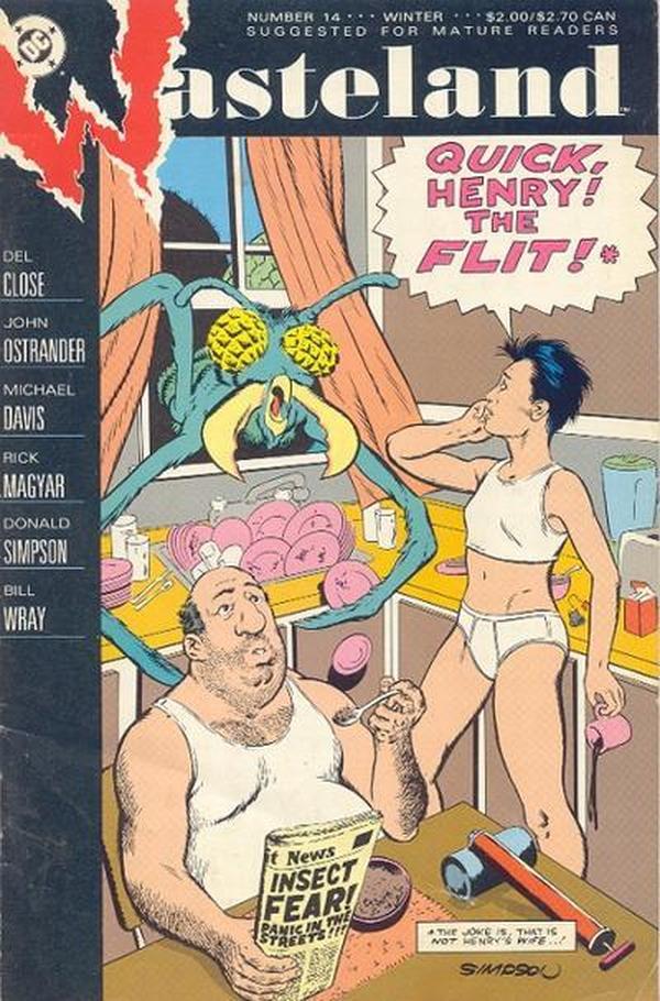 Wasteland (1987) #14 cover