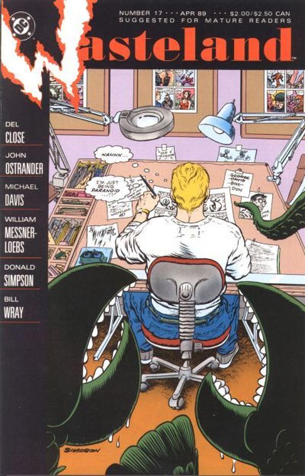 Wasteland (1987) #17 cover