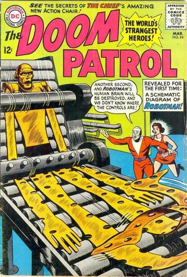 The Doom Patrol (1964) #94 cover