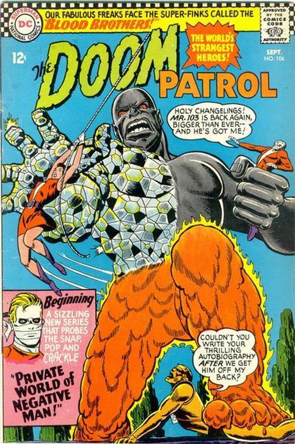 The Doom Patrol (1964) #106 cover