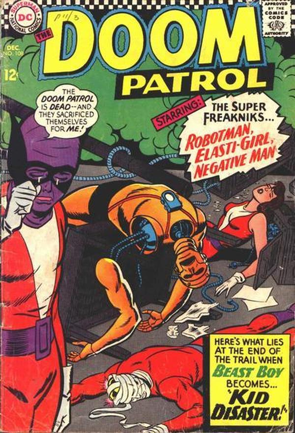 The Doom Patrol (1964) #108 cover