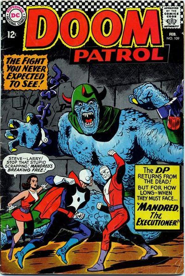The Doom Patrol (1964) #109 cover