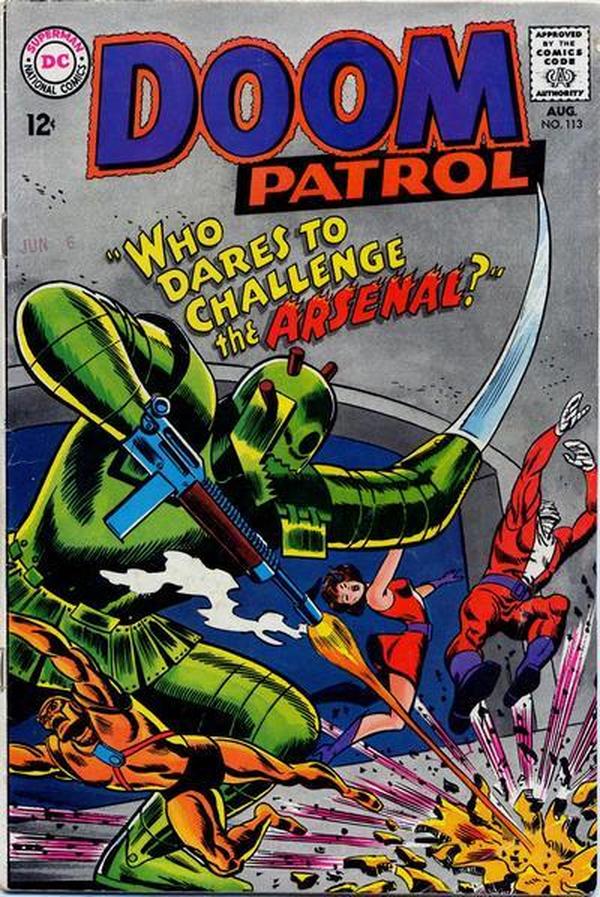 The Doom Patrol (1964) #113 cover