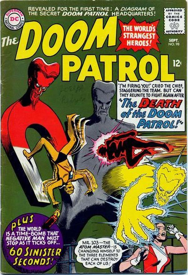 The Doom Patrol (1964) #98 cover