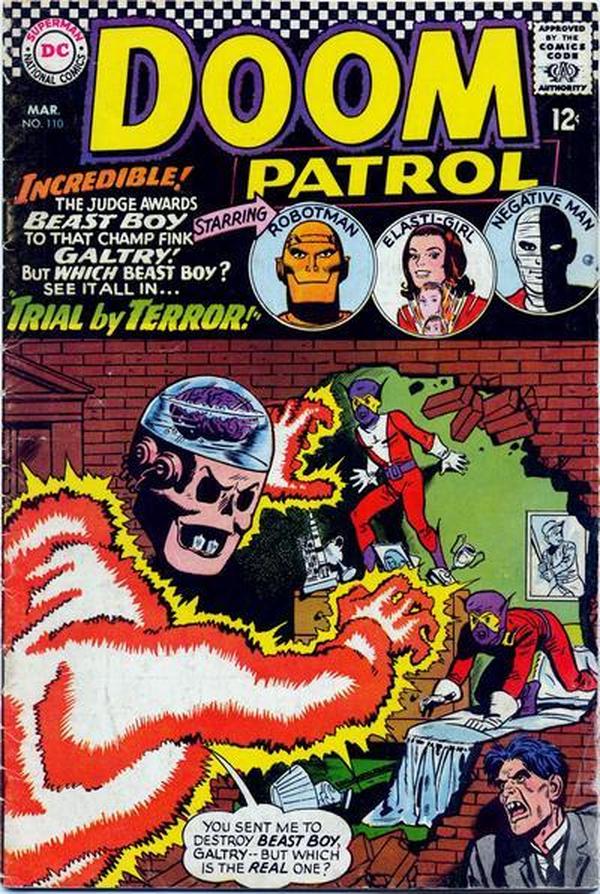The Doom Patrol (1964) #110 cover