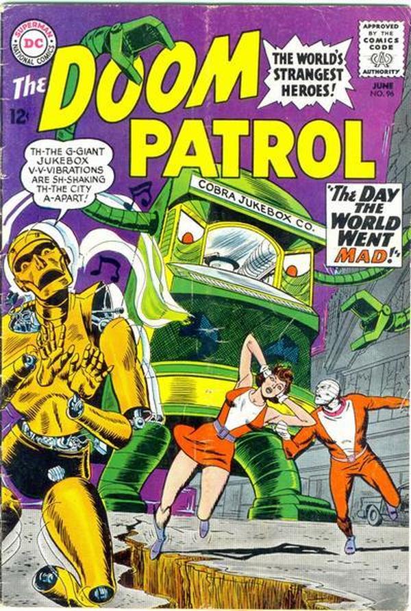 The Doom Patrol (1964) #96 cover