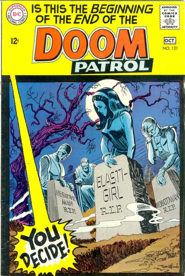 The Doom Patrol (1964) #121 cover