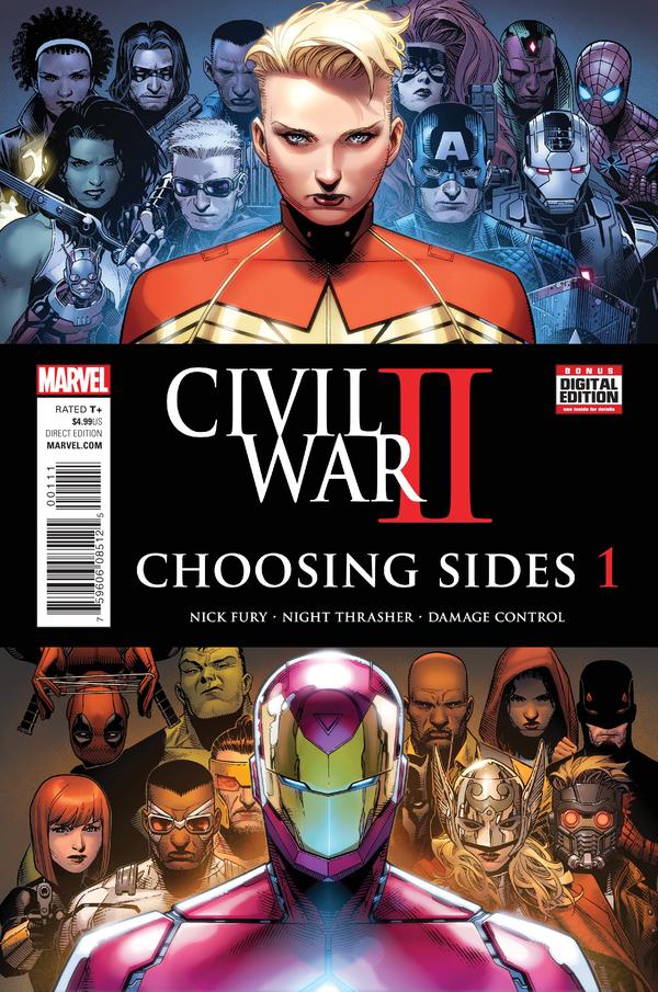 Civil War II: Choosing Sides (2016) #1