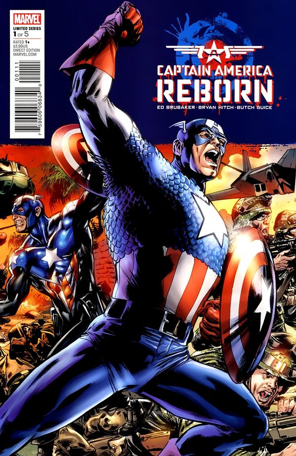 Captain America: Reborn #1 cover