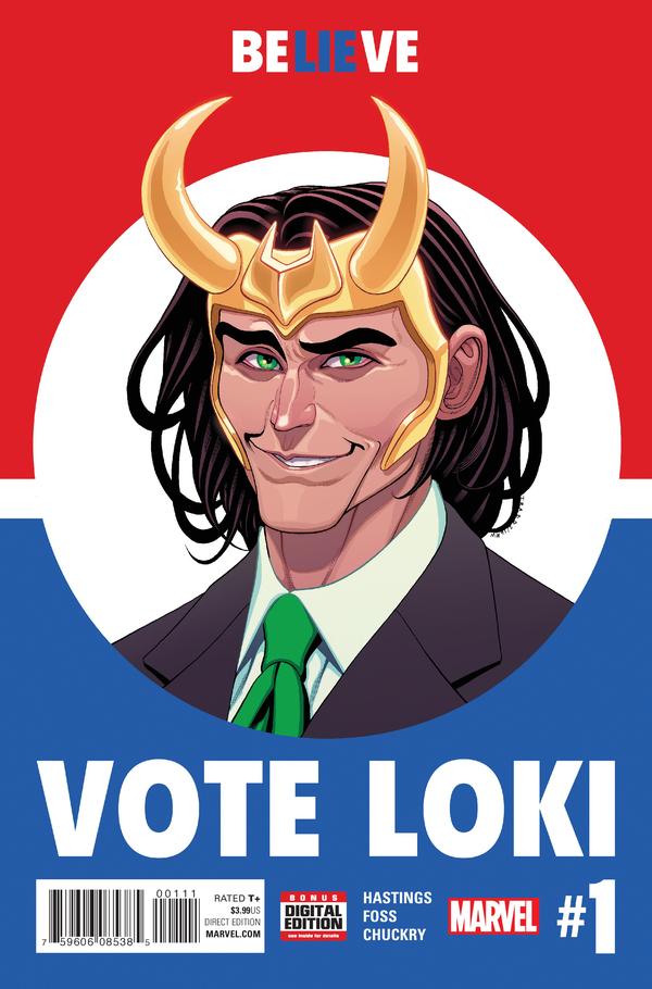 Cover of Vote Loki #1