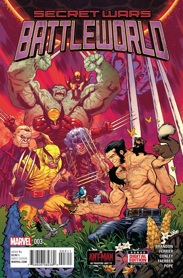 Secret Wars: Battleworld #3 cover