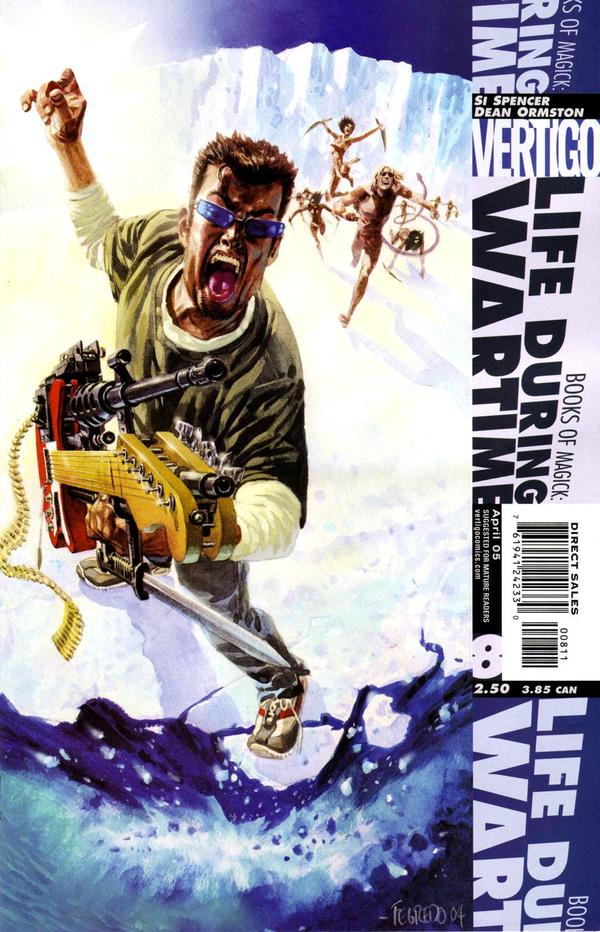 Books of Magick: Life During Wartime #8 cover