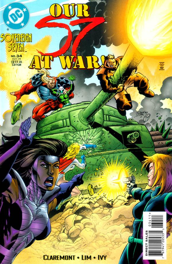 Sovereign Seven (1995) #34 cover