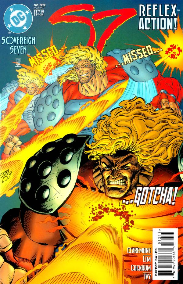 Sovereign Seven (1995) #22 cover