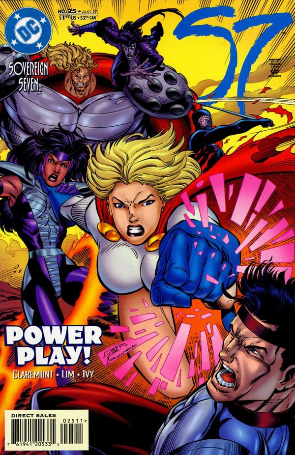 Sovereign Seven (1995) #25 cover
