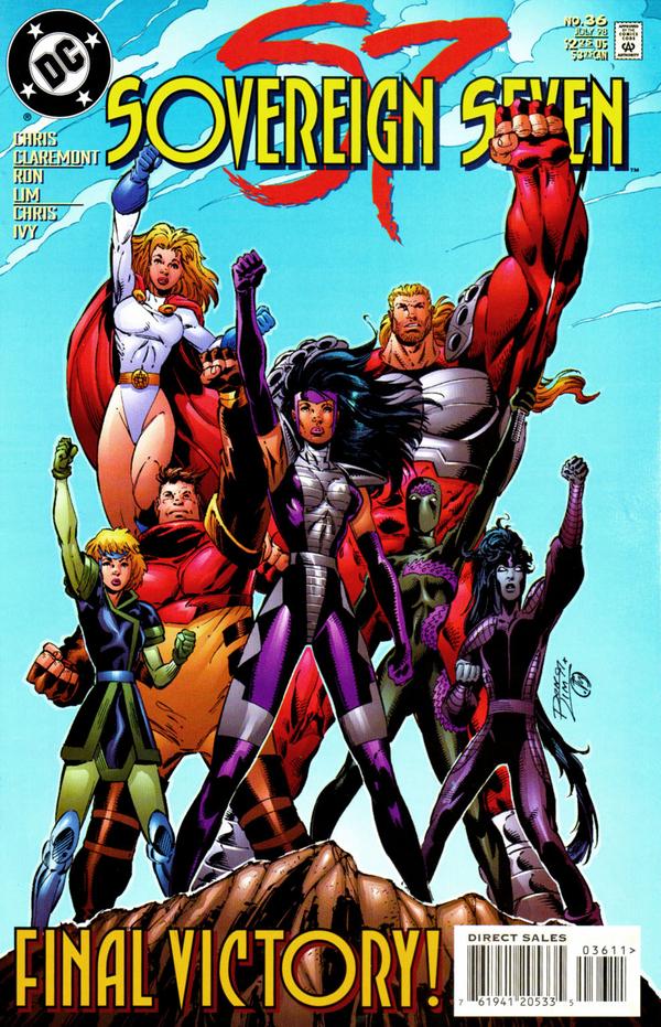 Sovereign Seven (1995) #36 cover