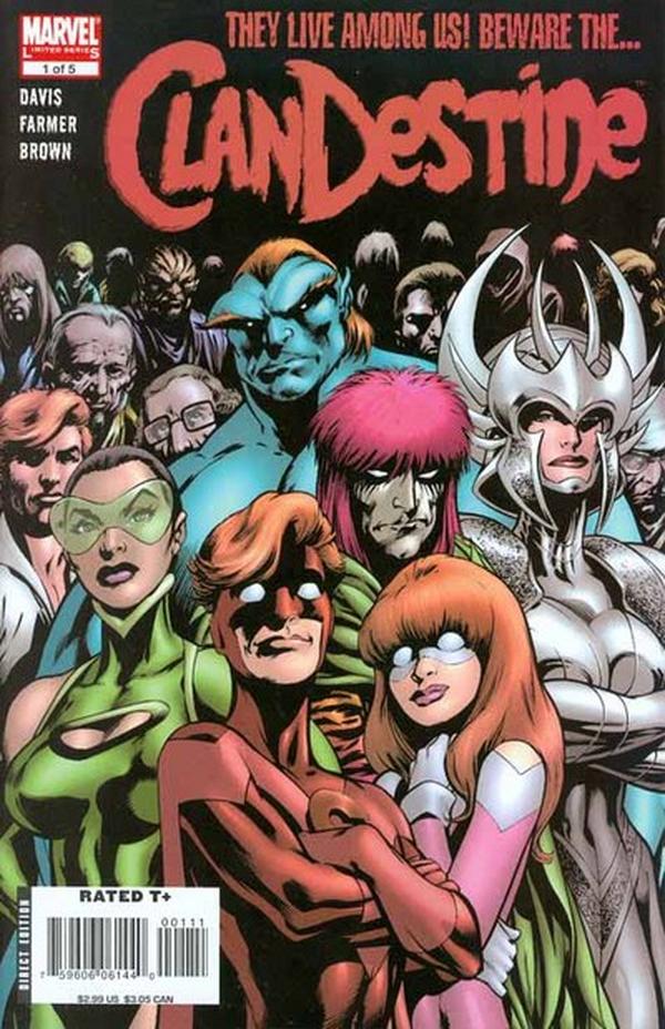 ClanDestine (2008) #1 cover