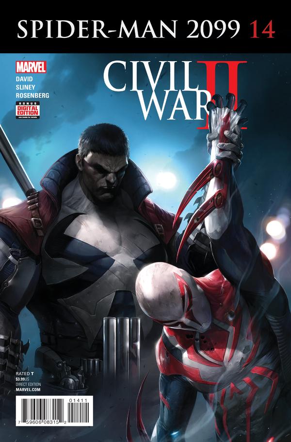 Spider-Man 2099 (2015) #14 cover