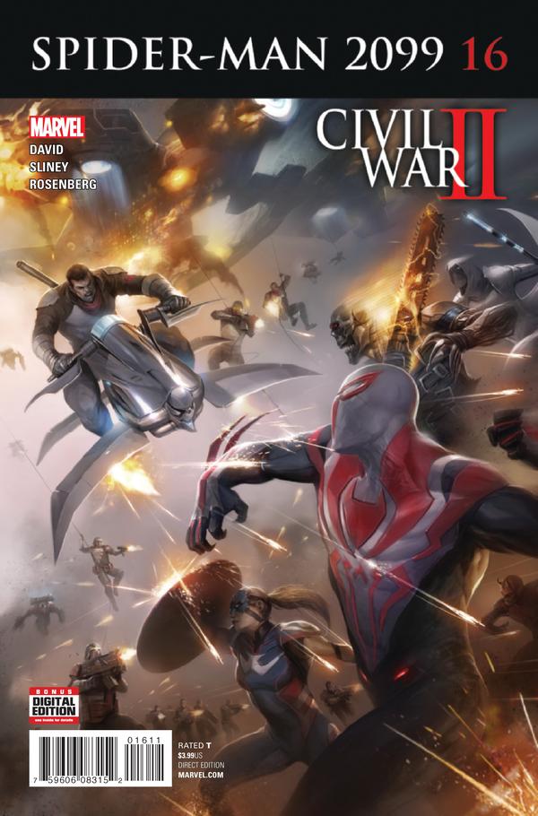 Spider-Man 2099 (2015) #16 cover