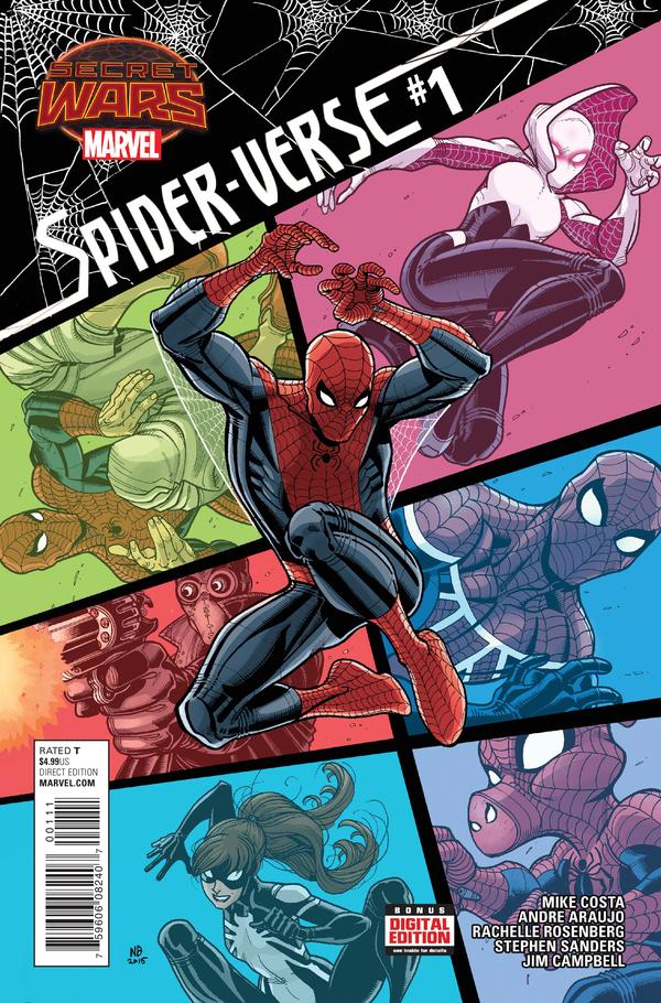Cover of Spider-Verse #1