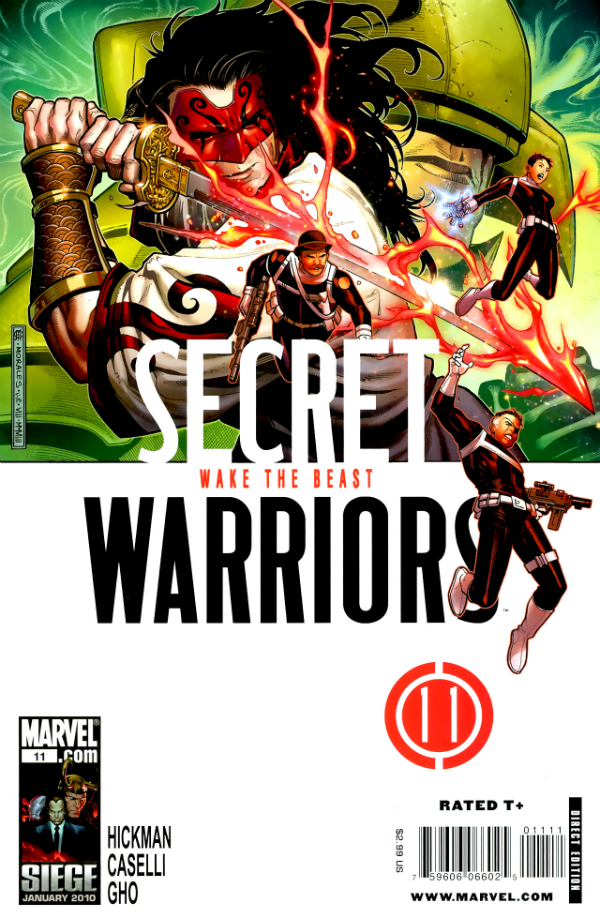 Cover of Secret Warriors #11