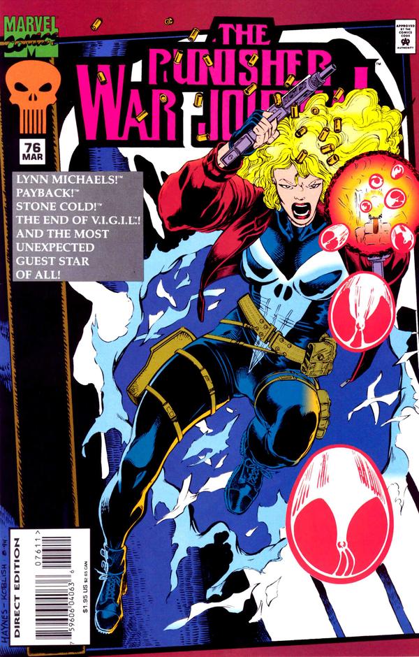 The Punisher War Journal #76 cover