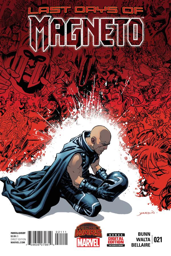 Magneto (2014) #21 cover