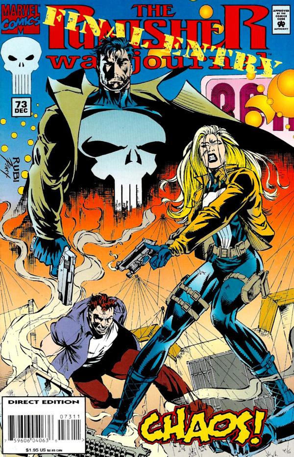 The Punisher War Journal #73 cover
