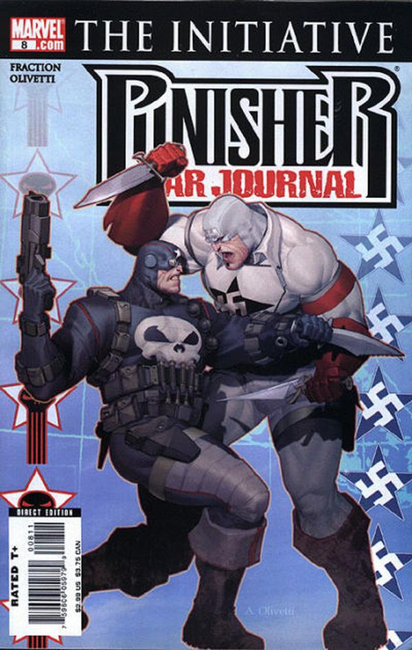 Punisher War Journal (2007) #8 cover