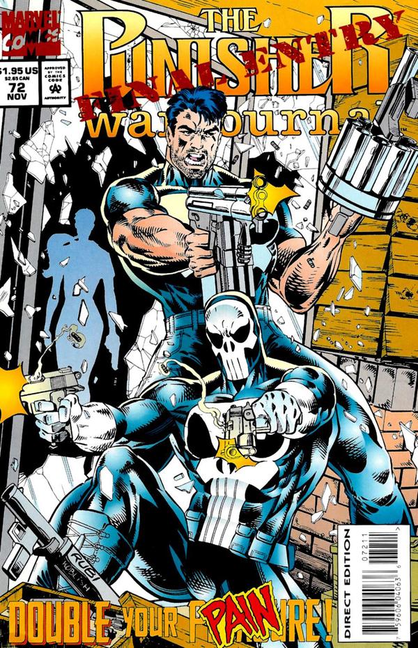 The Punisher War Journal #72 cover
