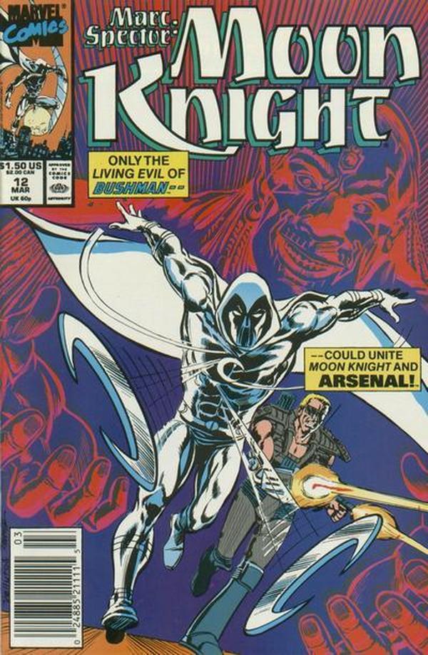 Marc Spector: Moon Knight (1989) #12 cover