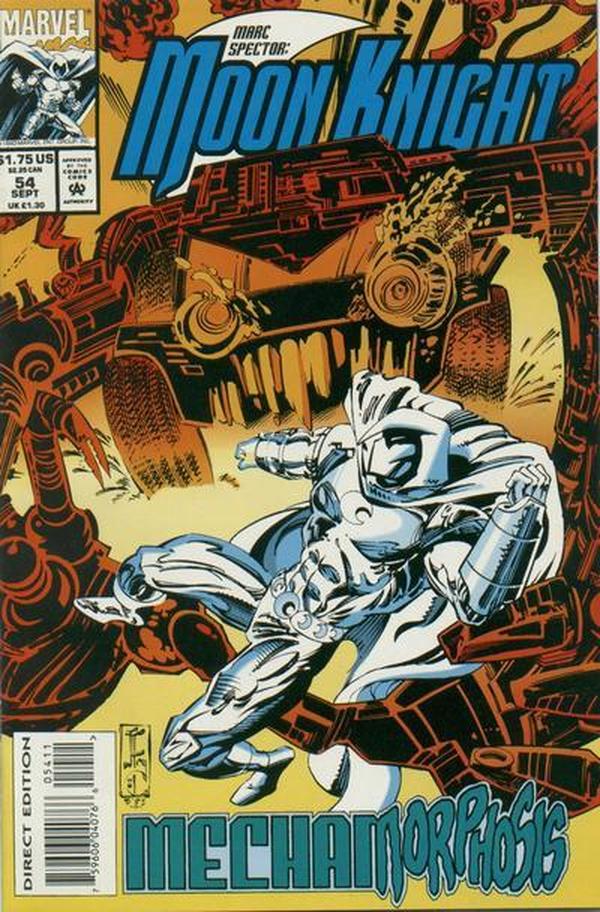 Marc Spector: Moon Knight (1989) #54 cover