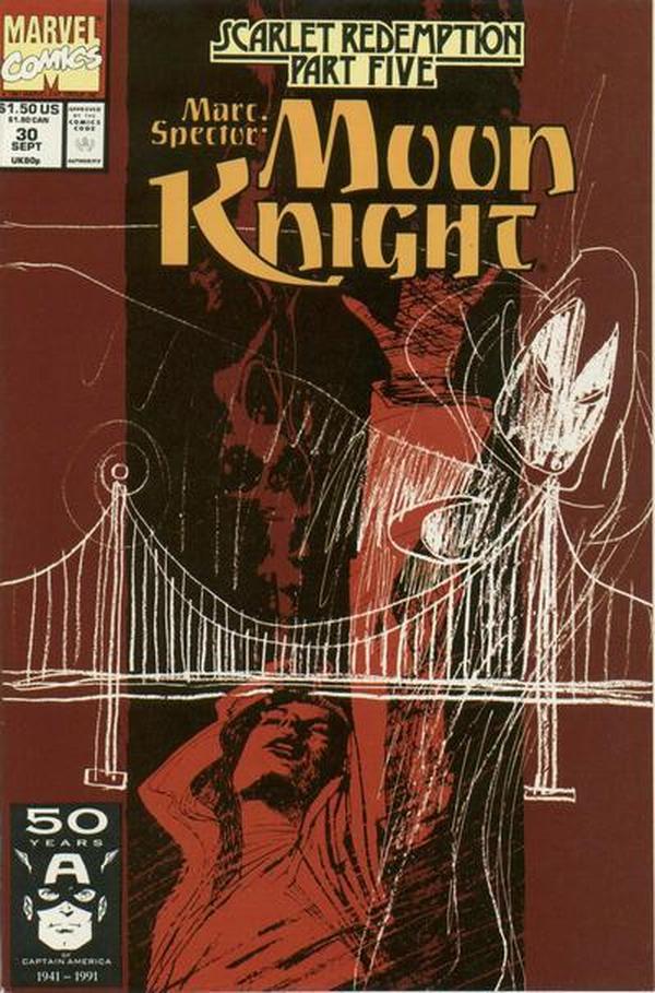 Marc Spector: Moon Knight (1989) #30 cover