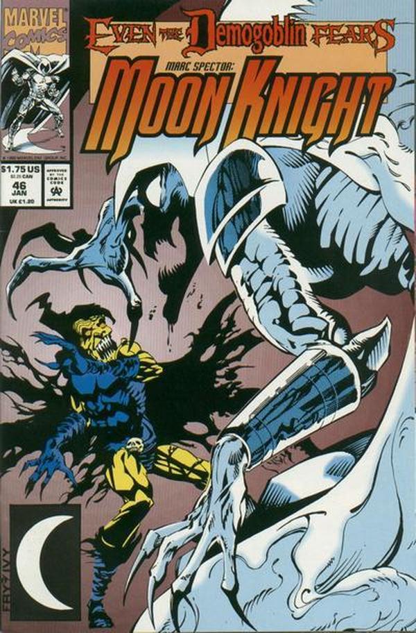 Marc Spector: Moon Knight (1989) #46 cover