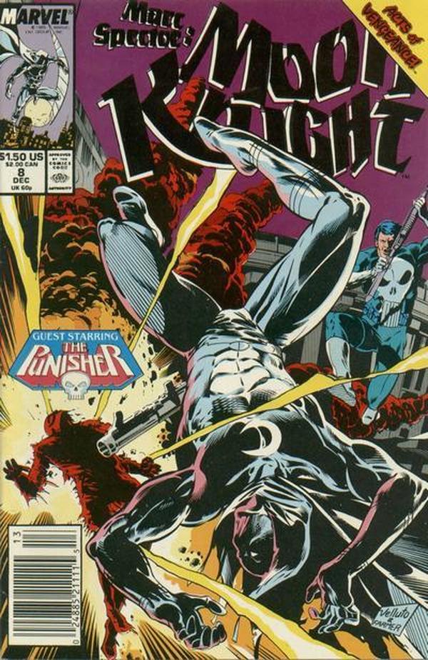 Marc Spector: Moon Knight (1989) #8 cover