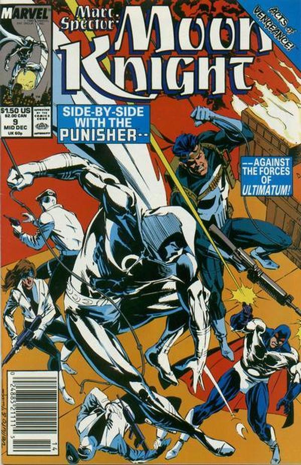 Marc Spector: Moon Knight (1989) #9 cover