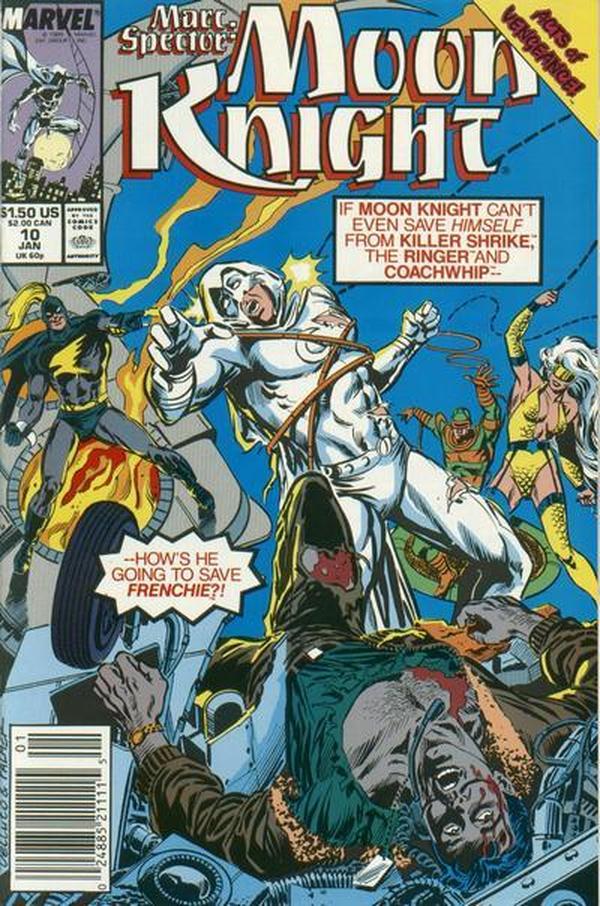 Marc Spector: Moon Knight (1989) #10 cover