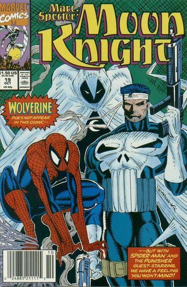 Marc Spector: Moon Knight (1989) #19 cover