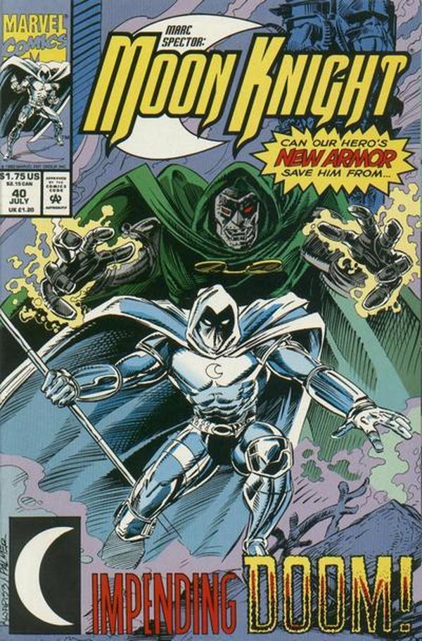 Marc Spector: Moon Knight (1989) #40 cover
