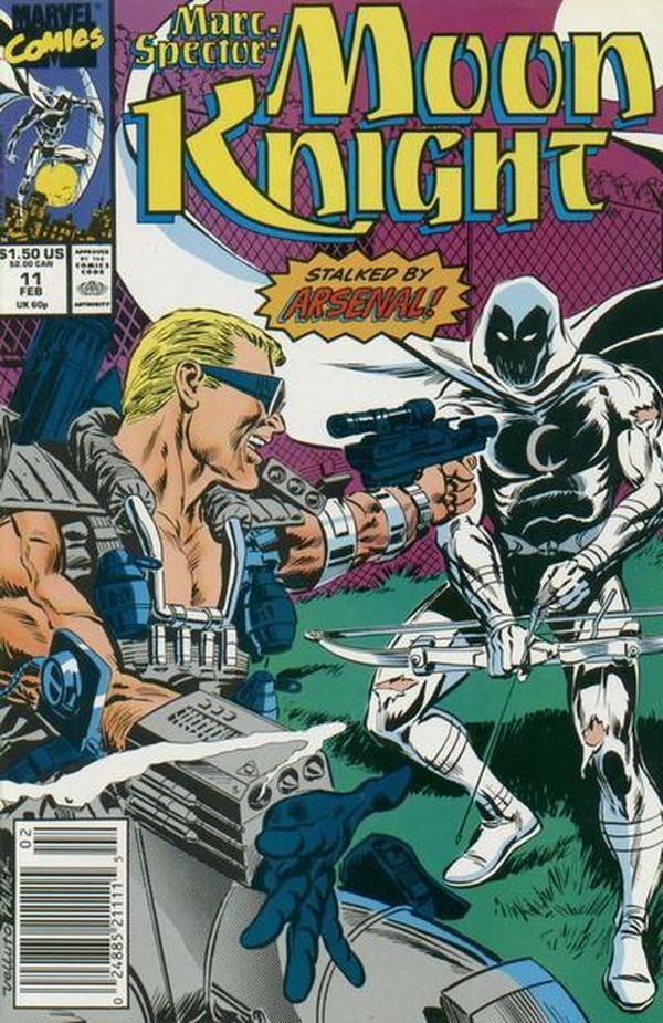 Marc Spector: Moon Knight (1989) #11 cover