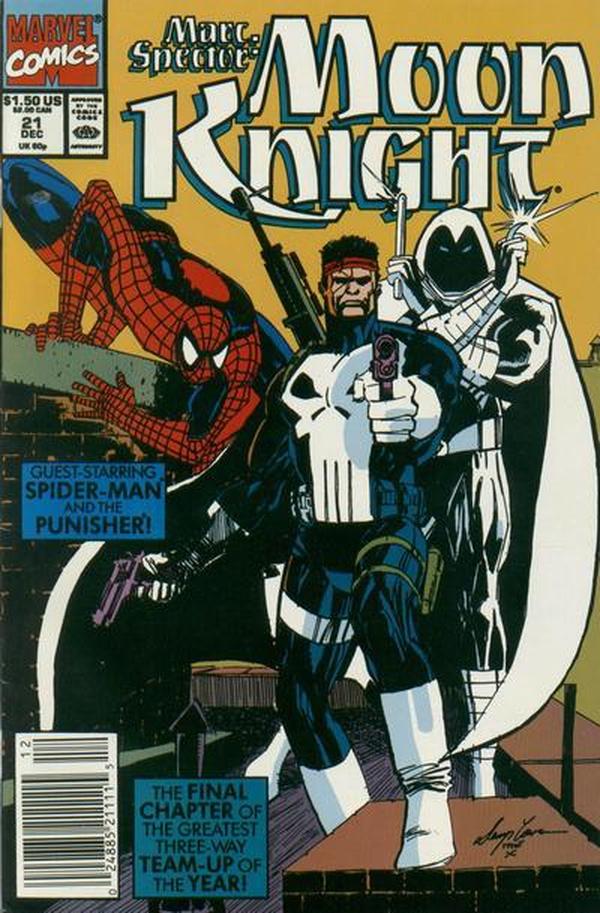 Marc Spector: Moon Knight (1989) #21 cover