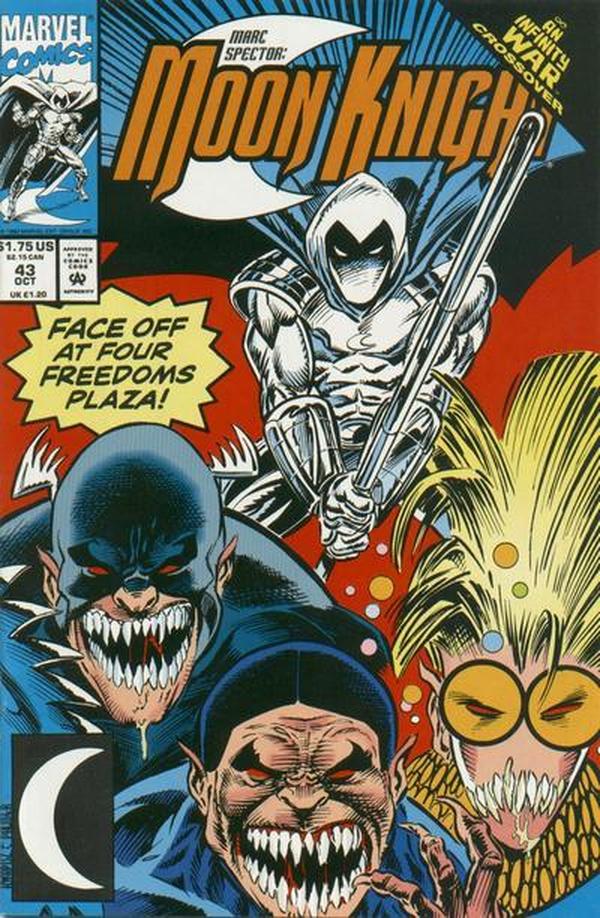 Marc Spector: Moon Knight (1989) #43 cover