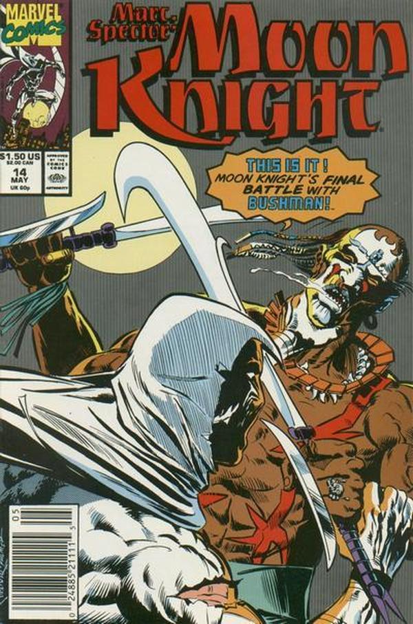 Marc Spector: Moon Knight (1989) #14 cover