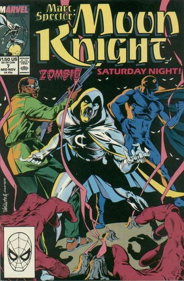 Marc Spector: Moon Knight (1989) #7 cover