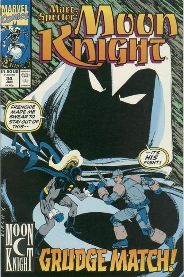 Marc Spector: Moon Knight (1989) #34 cover