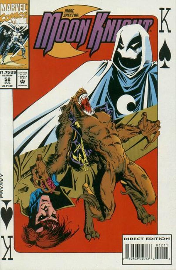 Marc Spector: Moon Knight (1989) #52 cover