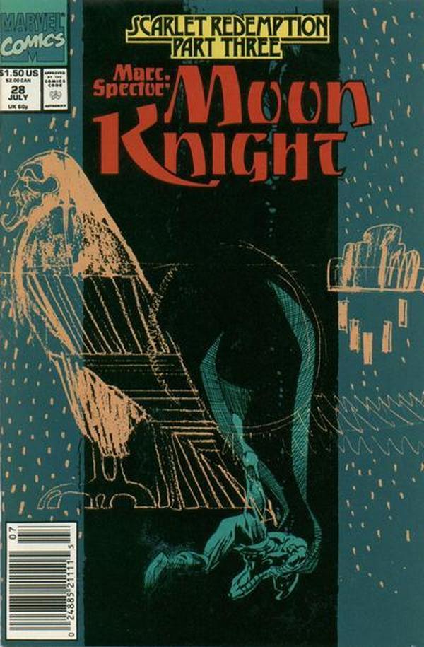 Marc Spector: Moon Knight (1989) #28 cover
