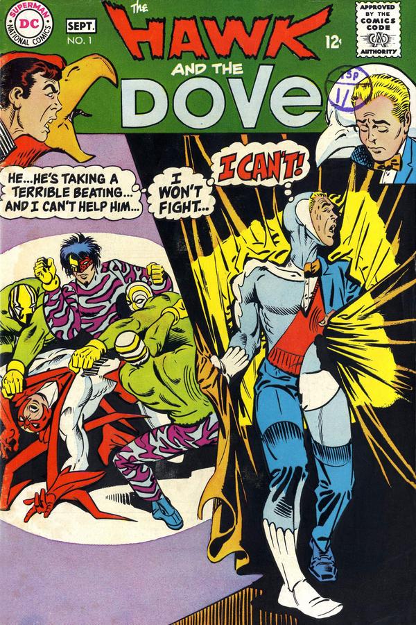 The Hawk and the Dove (1968) #1 cover