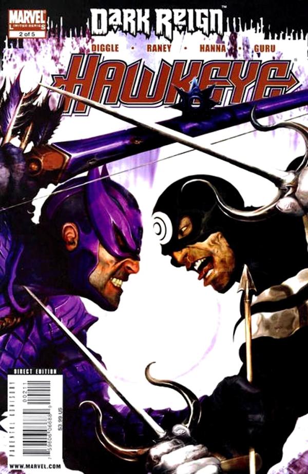 Cover of Dark Reign: Hawkeye #2